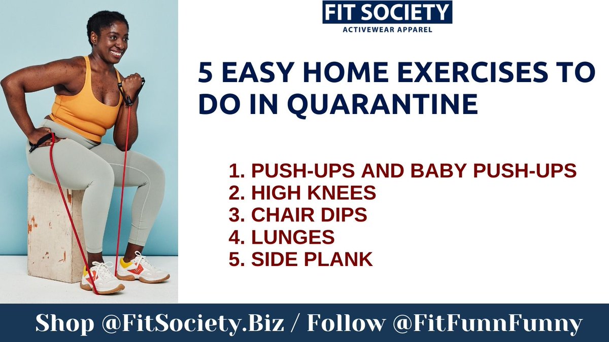 FitFunnFunny's tweet photo. ARE YOU DOING YOUR HOME EXERCISE?
/
/
#exercise #exercises #exercisemotivation #exerciseroutine #exerciseismedicine #exercisedaily #exercisevideos #exerciseplan #QuarantineLife https://t.co/7RHjucoApv