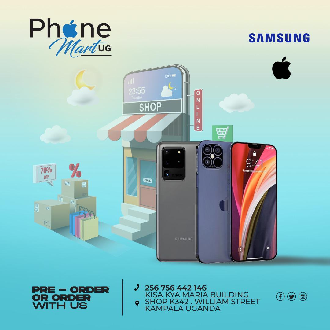 cryptomansui's tweet photo. Are you looking for a legitimate Samsung or Apple product ??? PHONE MART UG is your answer for sumsung and apple products. 
Location;  Kisa Kya Maria Building shop k342 
William Street
Contact +256756442146 https://t.co/1KUJp0aU9H