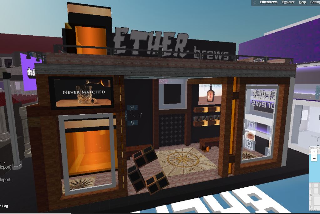 etherbrews's tweet image. The first crypto brewery @etherbrews and minter of first #nft whiskey
Name by @j1mmyeth
Building in @cryptovoxels built by @Evilvoxels
First bottle was created by @dankvr
 OG stuff here!!!  Back in Biz...
@redlioneye13 @DaimAlYad @EclecticMethod
 cryptovoxels.com/parcels/2902