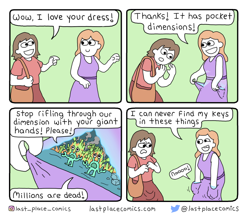 ?New comic: Pocket Dress!? 