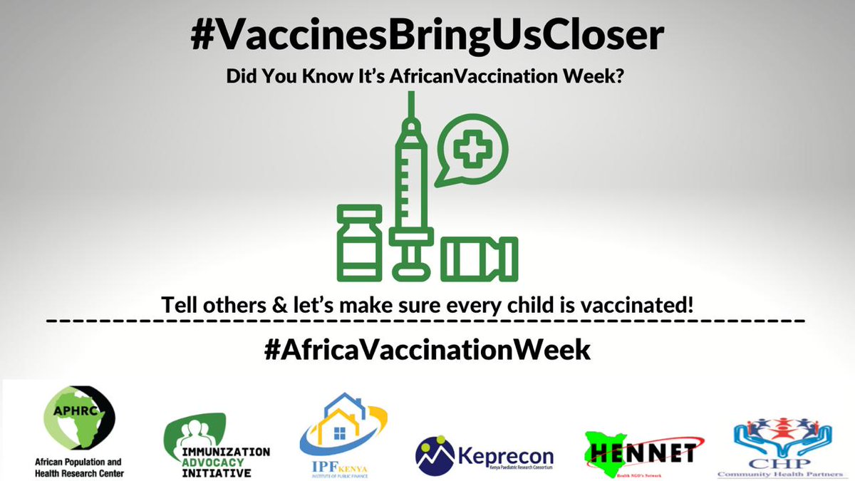 #VaccinesBringUsCloser.