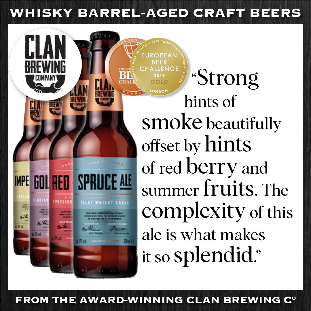 Clan Brewing's Spruce Ale is aged Islay whisky barrels, creating an exceptional beer - challenging and comforting, it's an elegant ale that lures you in and won't let go! Read the review on <a href="/ThedeluxeJ/">The Deluxe Journal</a> and buy online from Liquid Vault: liquidvault.co.uk/products/clan-…
<a href="/Williamsbrewery/">Williams Bros. Brewing Co.</a>