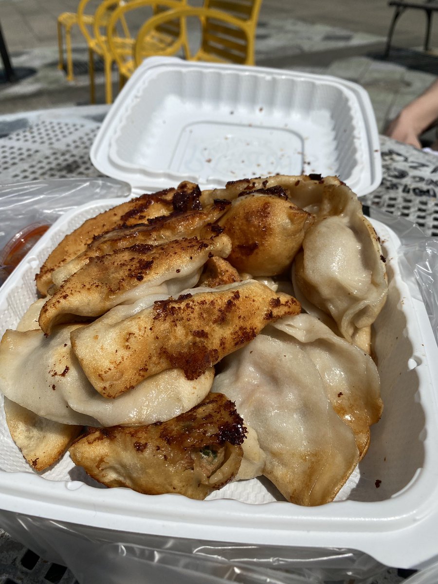 The one place I stop every time I’m in Chinatown is the superlative King Dumplings. Pro tip, picnic tables in the park across the street. #chinatown #manhattanchinatown #supportchinatown