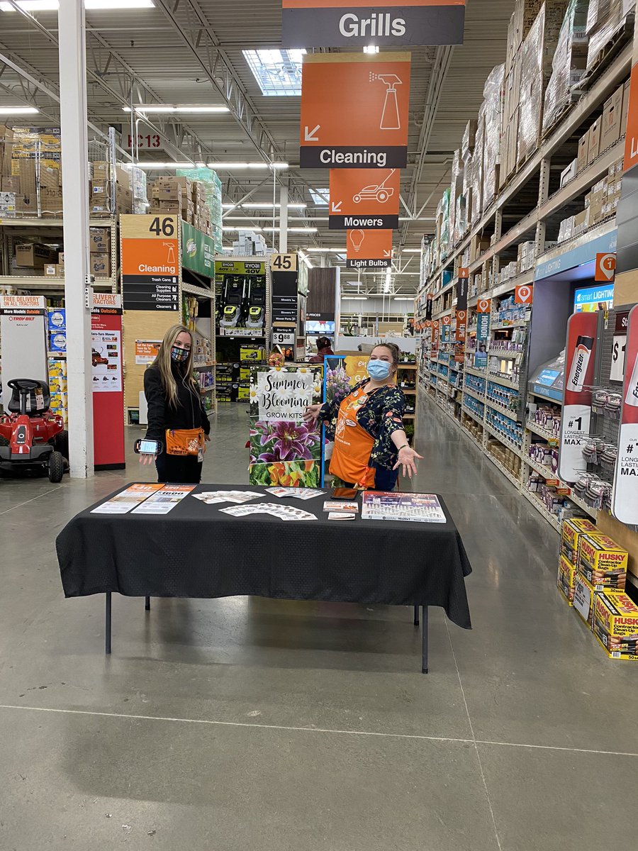 Schelby and Maddie getting after it today! Educating our customers on the benefits of an HVAC tune up! #4738family is ready to HVAC are you!?!?