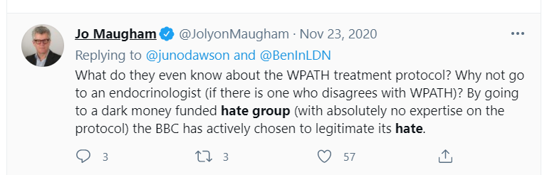 Foxboy pretends to be a bastion of transparency and decency but he's just not. The Good Law Project, unlike the LGB Alliance is not a charity. Its accounts aren't audited. Foxboy set up a trans advisory board last year & worked on litigation with Stonewall etc