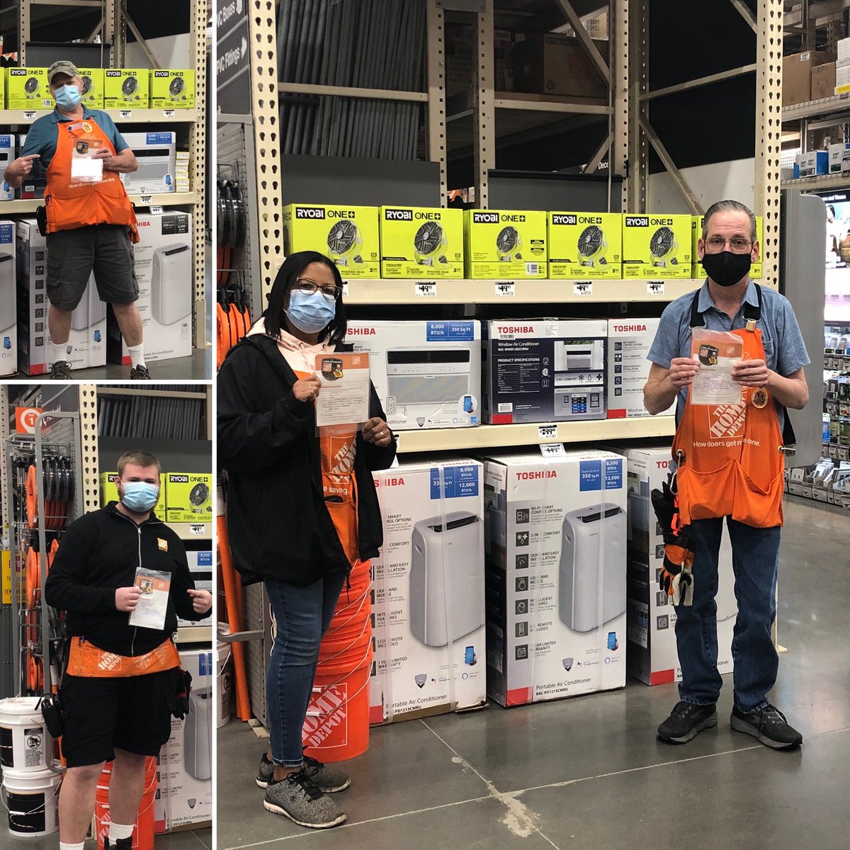 We have some pretty incredible associates that are a part of this #4738family !! Thank you to Danita, Tim T, Tim M, and Jared for mastering G.E.T. behaviors. Their dedication creates customers for life!! Thank you team!!
