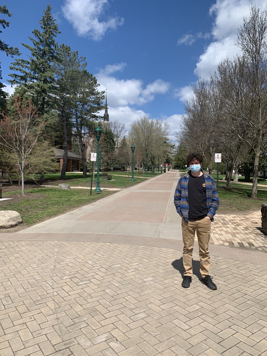 Hey @StLawrenceU and @BSPAHS !  Ian is excited to be attending college at St. Lawrence in the fall. Beautiful campus, great academics and we had a fun admitted students day😊 #collegedecision