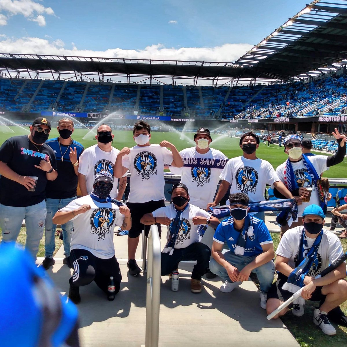 Barra74Official's tweet photo. Todo Tranquilo #vamossj #quakes74 #zonanorte https://t.co/PhHj7jXkEB
