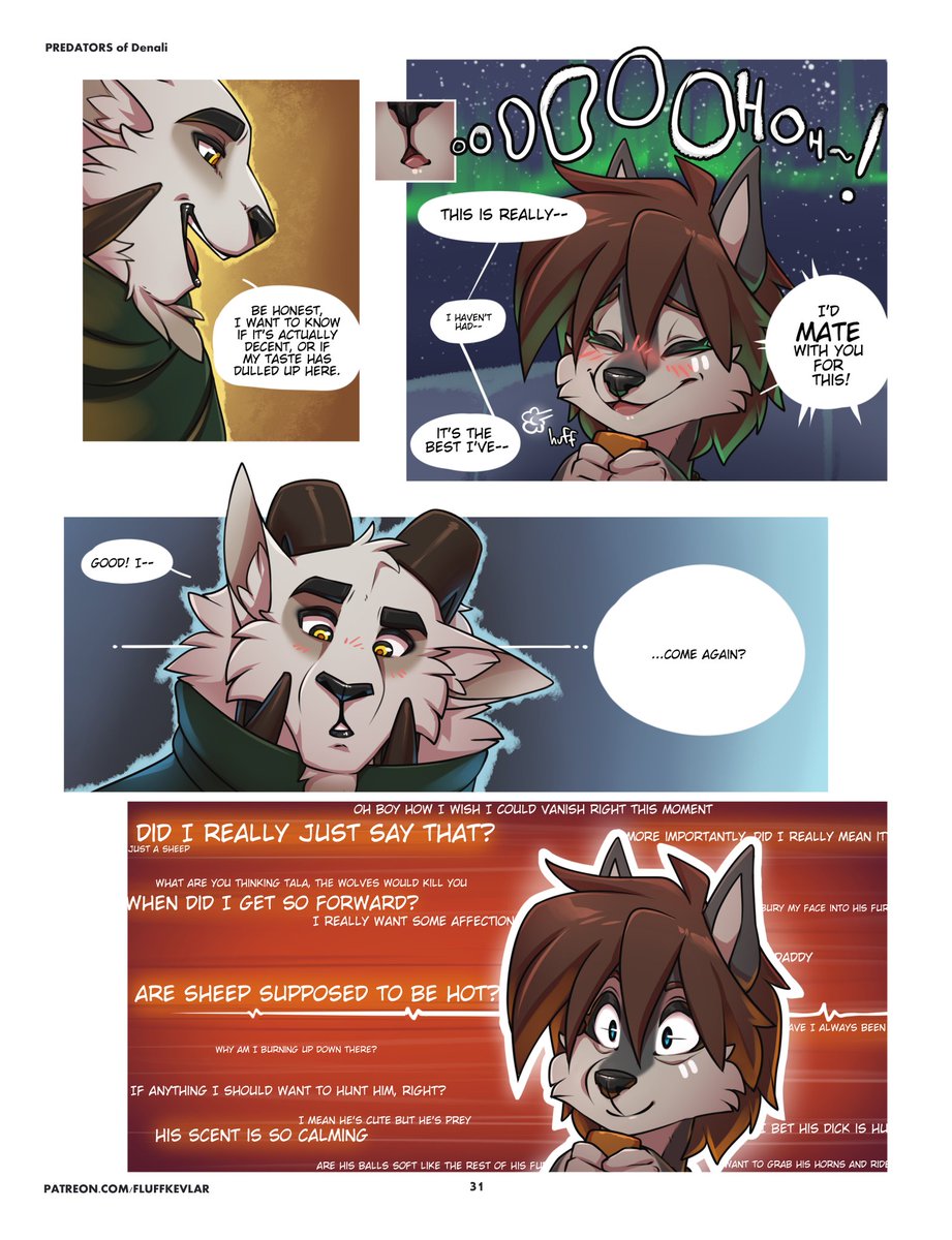 Predators of Denali Artist Fluff-Kevlar Part 8 #Kolozuucomics.