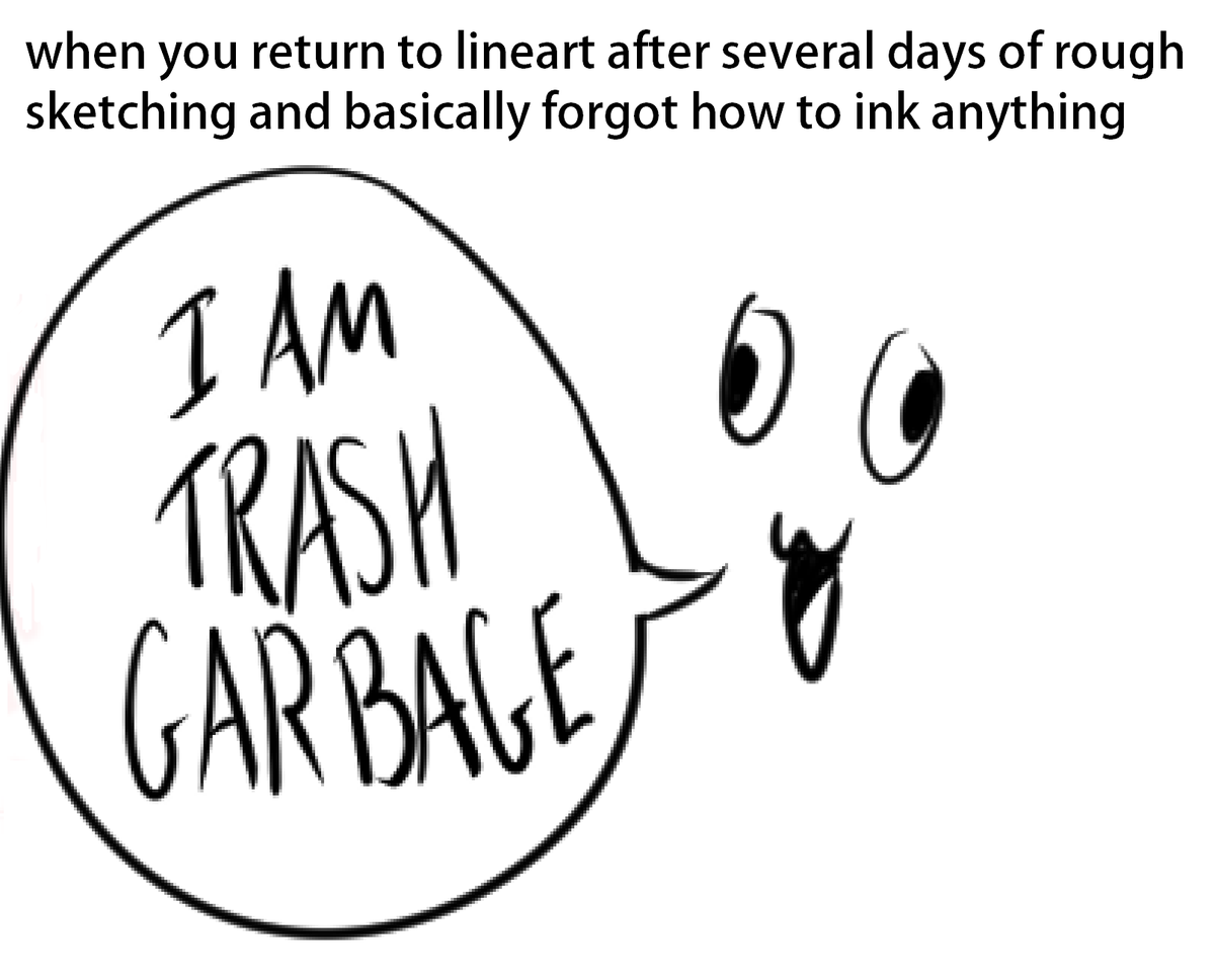 ArtofZink's tweet photo. #comics #webtoon #roughsketch #art #badart #trashgarbage https://t.co/L3zmbRkEvN