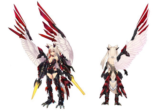 #全日本うちの子可愛いんでファンになってください協会

狐っ子(?)の狐ノ羽
人型ベースのボディに、梟の翼、狐の耳と尻尾を追加して竜モチーフの武装で覆ったキメラ具合。
自身を創り出した施設から脱走して世界を放浪中。

※イラストは全て狐ノ沢先生にお願いしています。 