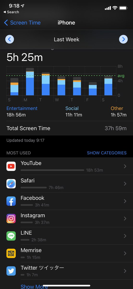 KrissyDiggs's tweet photo. #screenTimeChallenge
Show me your screen time and I’ll show you where your productivity has gone. (Btw I watch YouTube when I draw so chop that) https://t.co/CgerU5cCRR