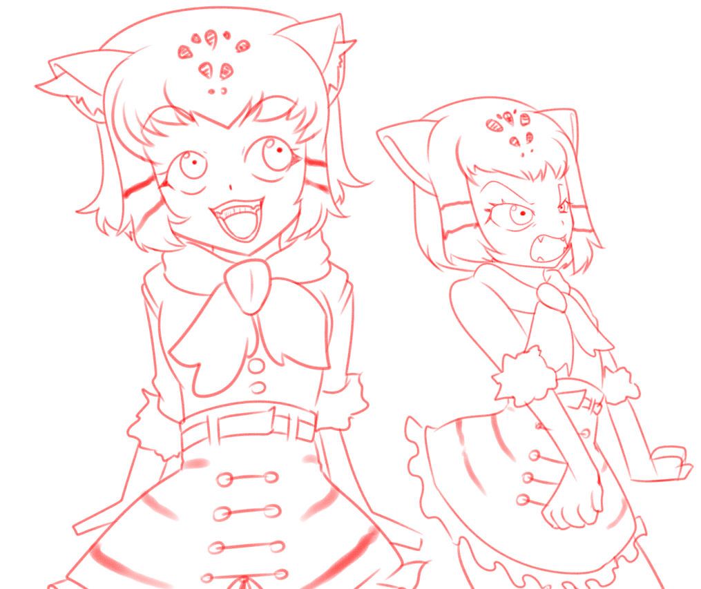 These are the other sketches I didn't go through with 