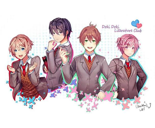 personagens de doki