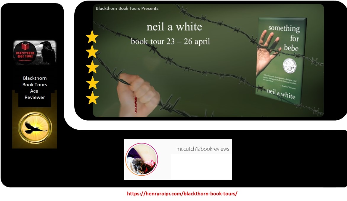 Coffee_Thorn's tweet photo. Something for Bebe by @NWhiteAuthor

' Like the WWII novels I read, this book though immensely entertaining with twists and WTF moments, is an important work of literature' 
@Cutch12Mc

https://t.co/dUXbIa7k4N

 #BookTour #BookLovers #BookBloggers #WritingCommunity #YAcrime https://t.co/RpvQ66zumy