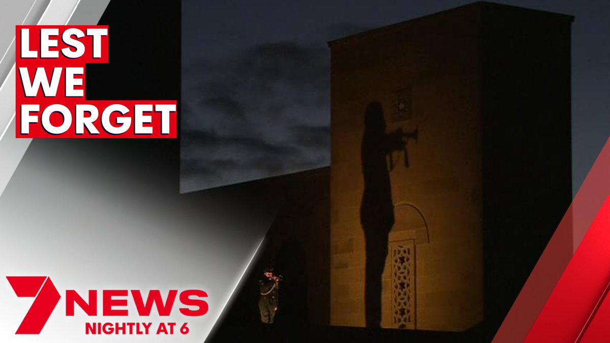 The Last Post - ANZAC Service at the Australian War Memorial <a href="/AWMemorial/">Aust War Memorial</a>. youtu.be/npcj6DgUruU #ANZAC Day #7NEWS