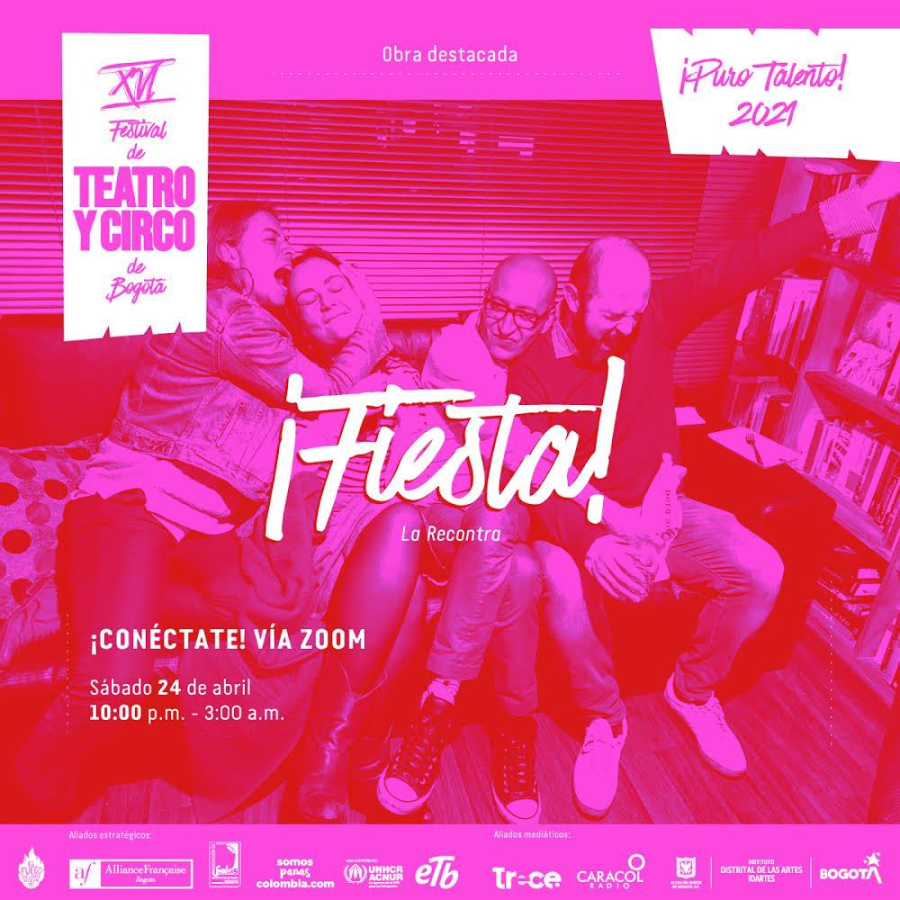 Santiago Rivas (@rivas_santiago) on Twitter photo Esta noche hay fiesta con <a href="/LaRecontra/">LaRecontra</a>, para cerrar el Fedtival de Teatro y Circo de Bogotá. ¿Quién dijo yo? #CelebraYResiste Esta noche hay fiesta con <a href="/LaRecontra/">LaRecontra</a>, para cerrar el Fedtival de Teatro y Circo de Bogotá. ¿Quién dijo yo? #CelebraYResiste