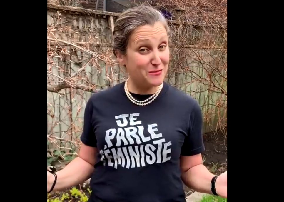 BONOKOSKI The insensitivity of feminist talker Chrystia Freeland