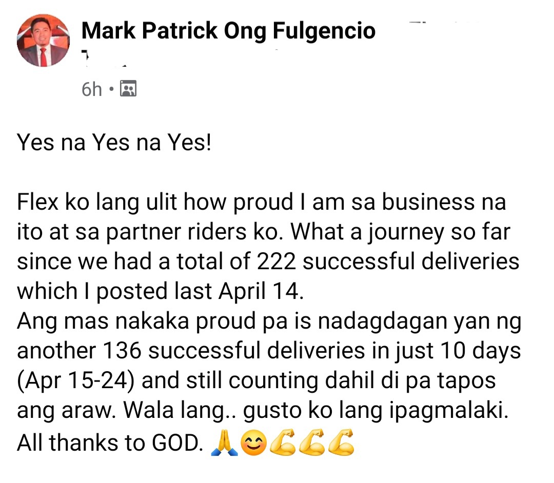 toktok_phil's tweet photo. 💛Congratulations Sir Mark Patrick Ong Fulgencio‼️
More more to come🎉👌
#toktok
#ToktokFranchise
#ToktokFranchisee
#ToktokOperator
#keephelping
#businessmindset https://t.co/Z12TG22nIg