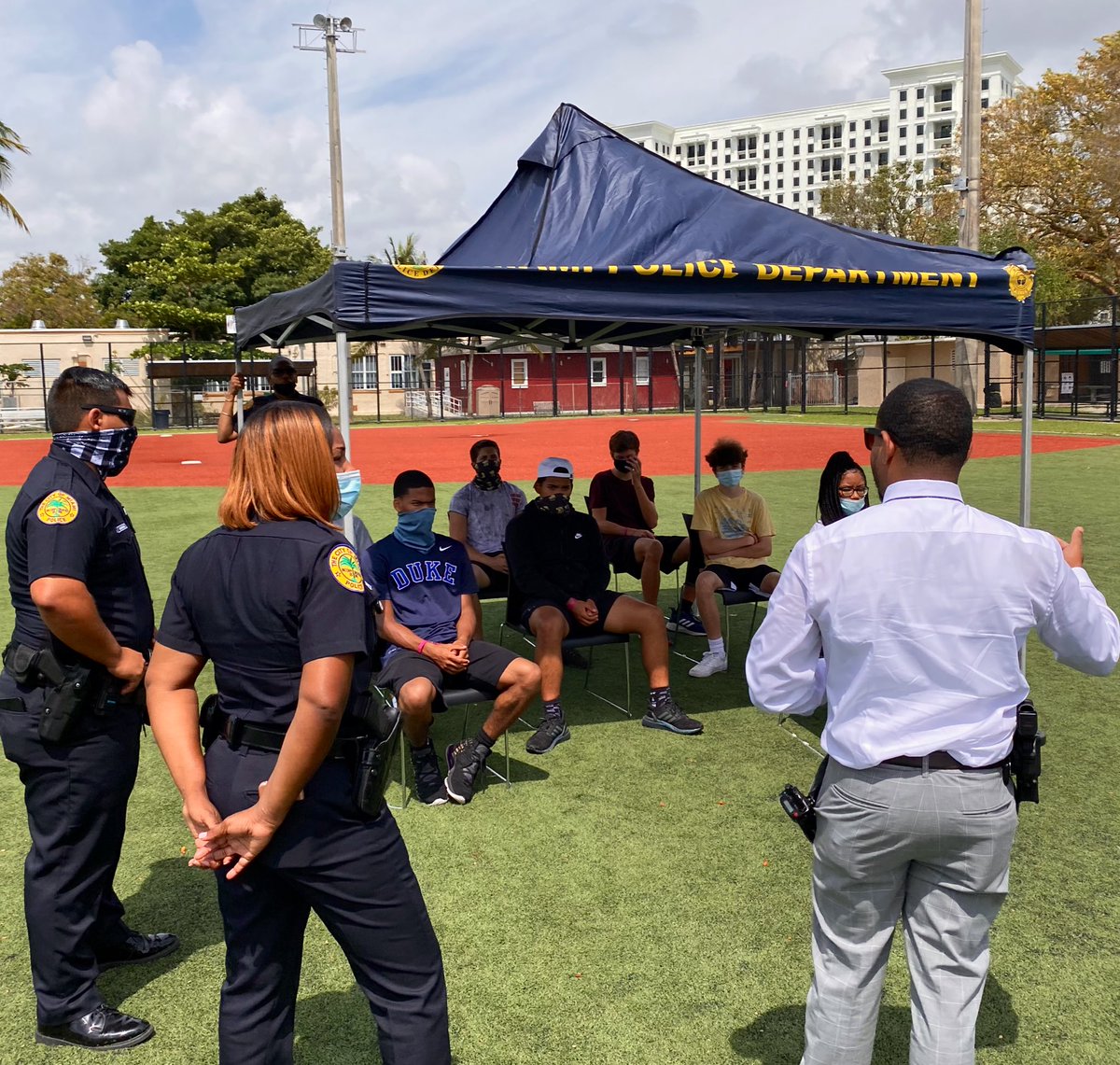 Major A. Guerra (@albertguerrampd) on Twitter photo Thank you to all who attended today's <a href="/MiamiPD/">Miami PD</a>'s C.A.R.E. Workshop at Armbrister Park. Great discussions and interactions as we work together to improve youth and police relations in the <a href="/CityofMiami/">City of Miami</a> <a href="/ArtAcevedo/">Chief Art Acevedo</a> <a href="/RoyalLions_FB/">Immaculata LaSalle Football</a> #RelationalPolicing <a href="/CPRFofficial/">CPRF</a> Thank you to all who attended today's <a href="/MiamiPD/">Miami PD</a>'s C.A.R.E. Workshop at Armbrister Park. Great discussions and interactions as we work together to improve youth and police relations in the <a href="/CityofMiami/">City of Miami</a> <a href="/ArtAcevedo/">Chief Art Acevedo</a> <a href="/RoyalLions_FB/">Immaculata LaSalle Football</a> #RelationalPolicing <a href="/CPRFofficial/">CPRF</a>