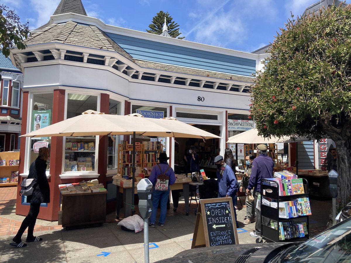 First #IndieBookstoreDay stop in #SanFrancisco <a href="/BookShopWPortal/">bookshopwportal</a>