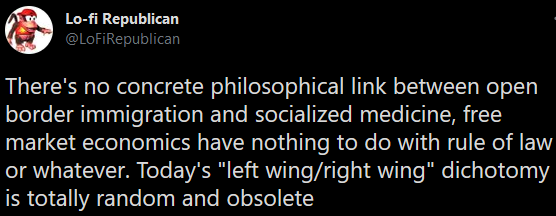 Viewed this way, the link between open borders immigration and socialized medicine is obvious. Open borders is equality between resident and foreigner; socialized medicine is equal(ly bad) access to health care.