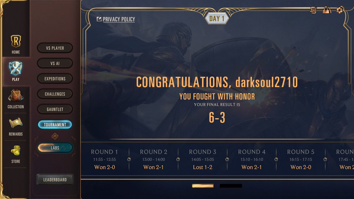 Went only 6-3 today pretty sad about it not gonna lie

At least my scrimmgroup did really well so proud we keep pushing us to bring everyone on the next level

<a href="/Foalyt/">TimmiT</a> 8-1 (top32)
<a href="/PrObeSC2/">Hipster Waldo</a> 8-1 (top32)
<a href="/Nawatix1/">Nawatix</a> 7-2 (top32)
<a href="/kartenauge/">Kartenauge</a> 6-3 

next time i will stay with you on top!