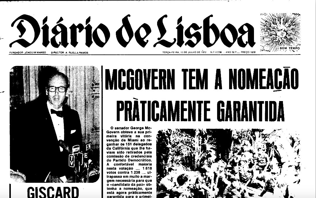 Feu Valéry Giscard d’Estaing, ministre de l’économie et des Finances, se rend d’ailleurs au Portugal avant 1974 pour développer les relations économiques entre les deux pays. Il va également dans les colonies – et profite pour faire un safari au Mozambique… 9/