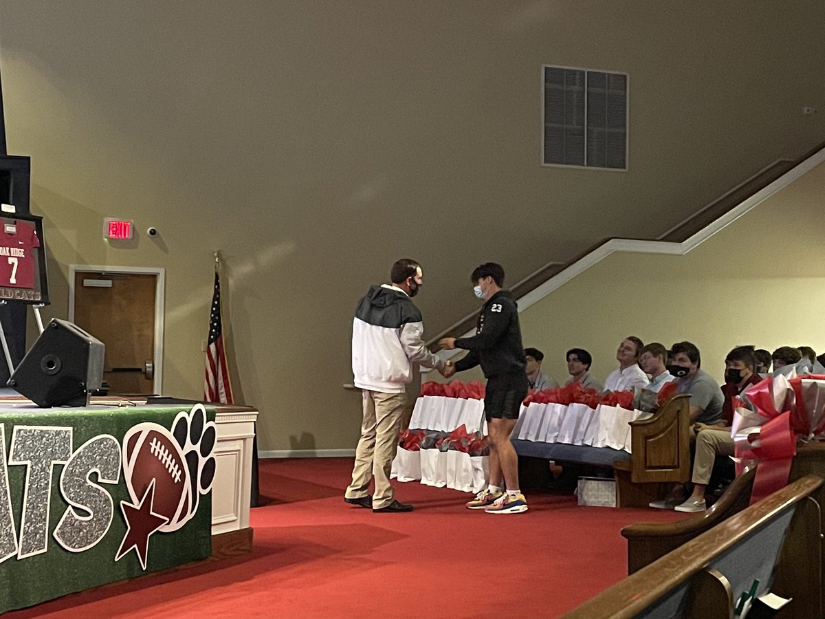 All State, All Region, Team Captain, and Academic award