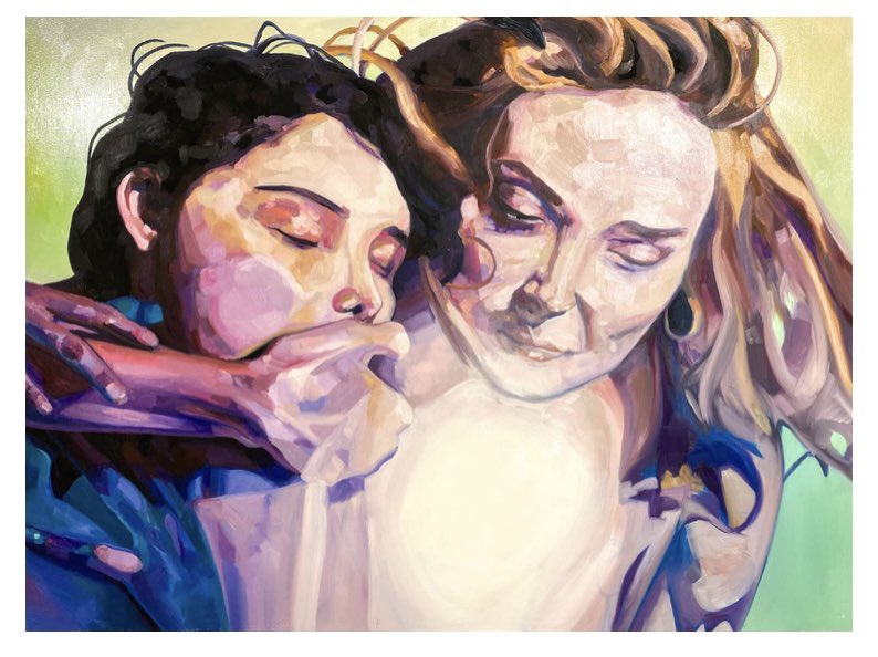 katlynart's tweet photo. This painting “marvel” just sold and is going to its new home!! #oilpaint #kunst #artcollecting #seattleartist #emergingartist #contemporary #art #interiordesign https://t.co/bmqnEmtdgp