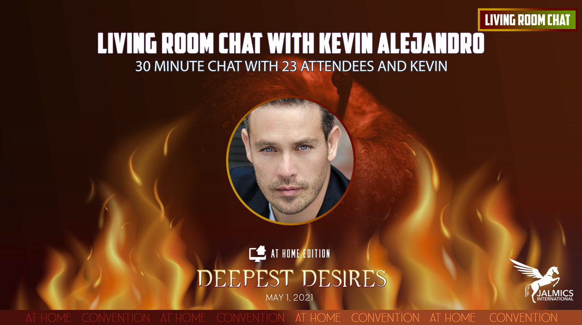 If you want to spend time with @kevinmalejandro and learn about how he portrays Dan, or more about mixology, this is your chance! A Living Room Chat is a perfect relaxed setting to enjoy yourself! Get yours while stocks last! #Lucifer #JalmicsDD🔥 🛒 jalmics.com/product/kevin-…