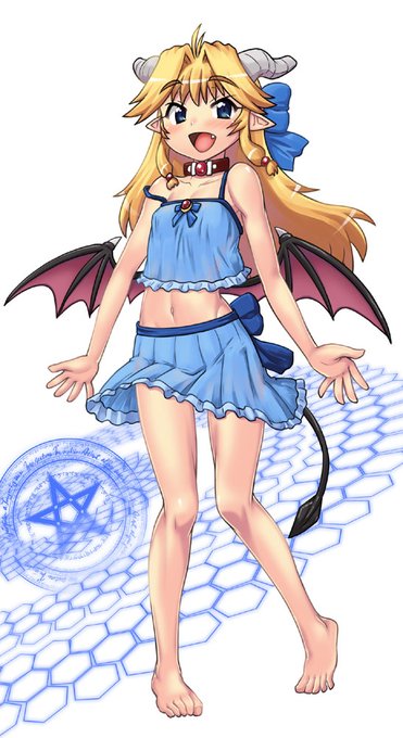 #全日本うちの子可愛いんでファンになってください協会  
悪魔のママんと娘たちです。
#悪魔娘監禁日誌
漫画内容はどエ●なのでぴくしぶで見てね❤️ 