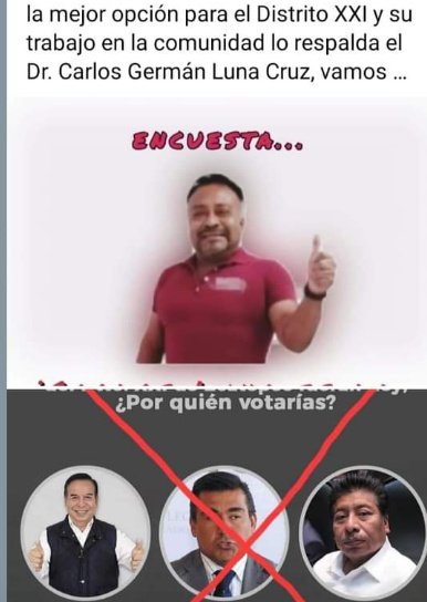 MariselaPalac19's tweet photo. MI APOYO TOTAL A CARLOS GERMÁN LUNA CRUZ

ES MOMENTO QUE VEAN LA TRAYECTORIA SOCIAL QUE HA REALIZADO DESDE HACE 34 AÑOS Y LA QUE SIGUE REALIZANDO 

#TodosConCarloosLuna
#Dtto21
#Ecatepec
@PartidoMorenaMx  @INEMexico @Ecatepec  @NTelevisa_com  @politicomx https://t.co/K85qKj7kMQ