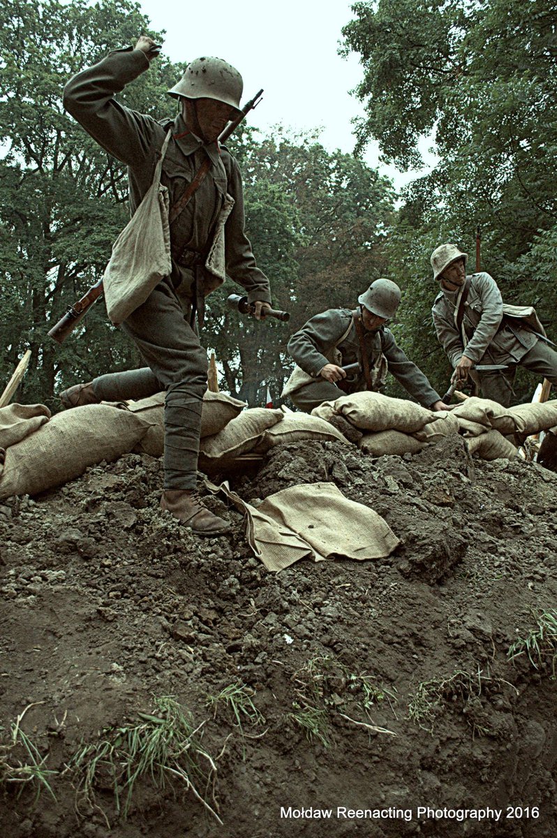 Reenactment of Austro-Hungarian Stoßtruppen 2/6