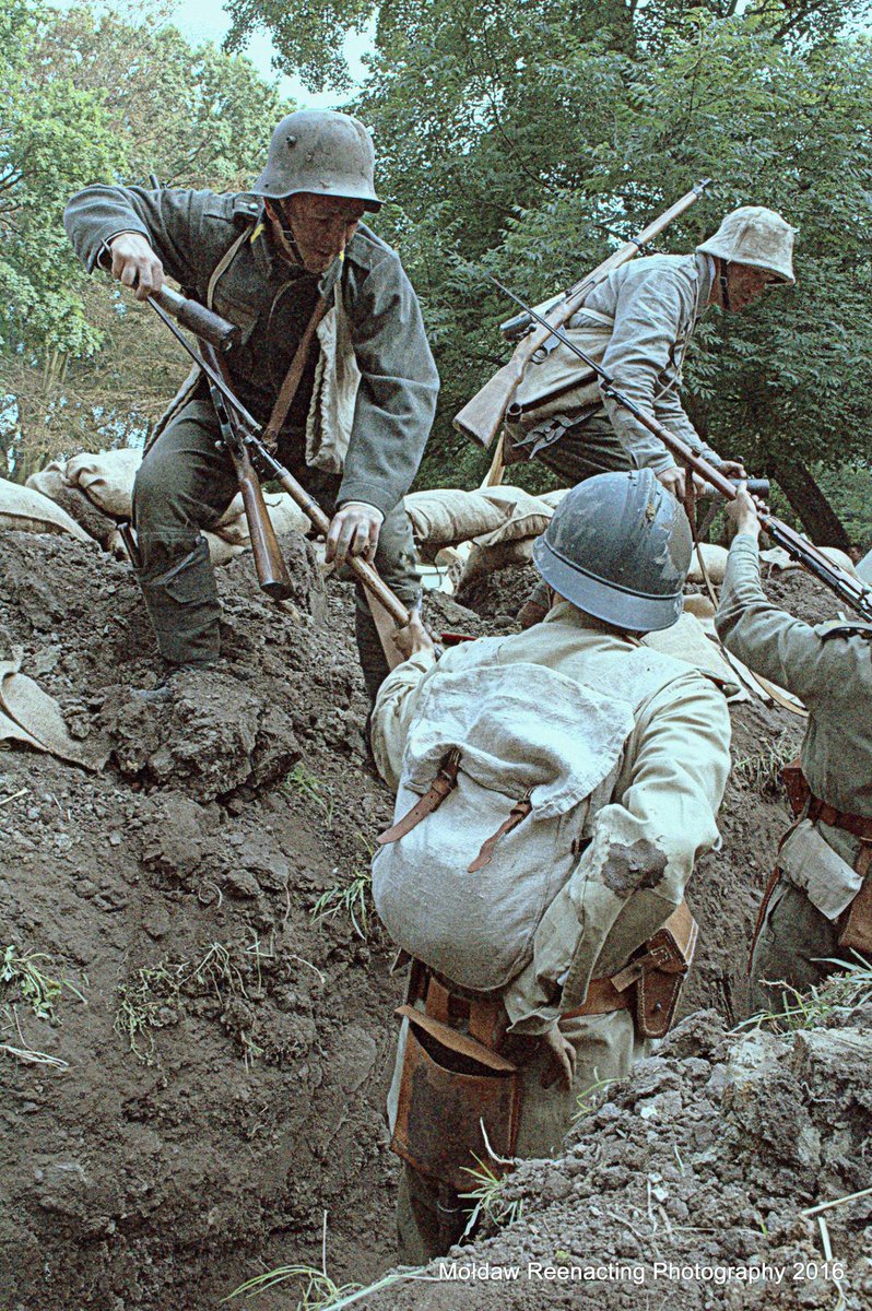 Reenactment of Austro-Hungarian Stoßtruppen 2/6