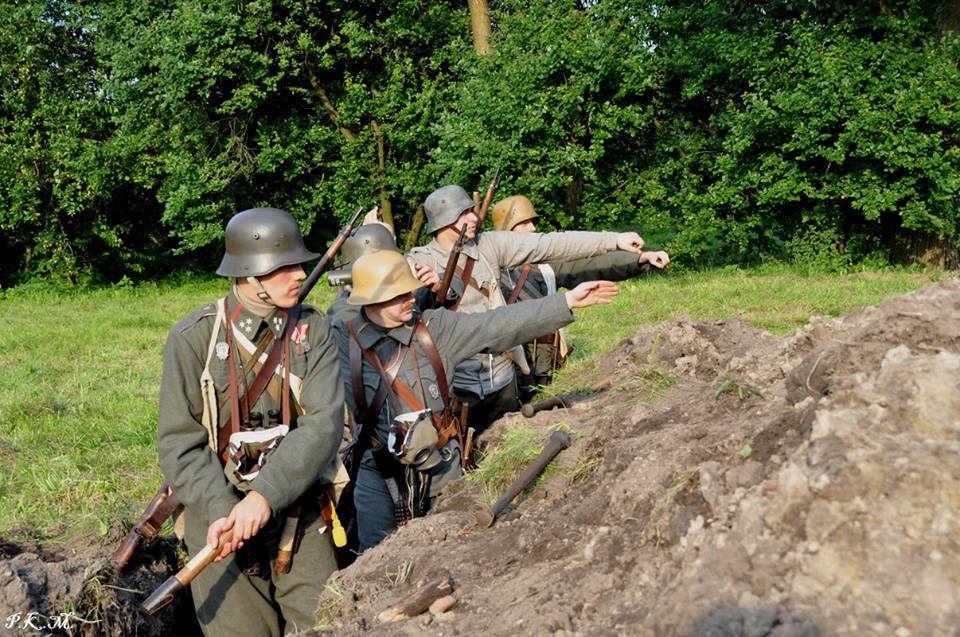 Reenactment of Austro-Hungarian Stoßtruppen 5/6