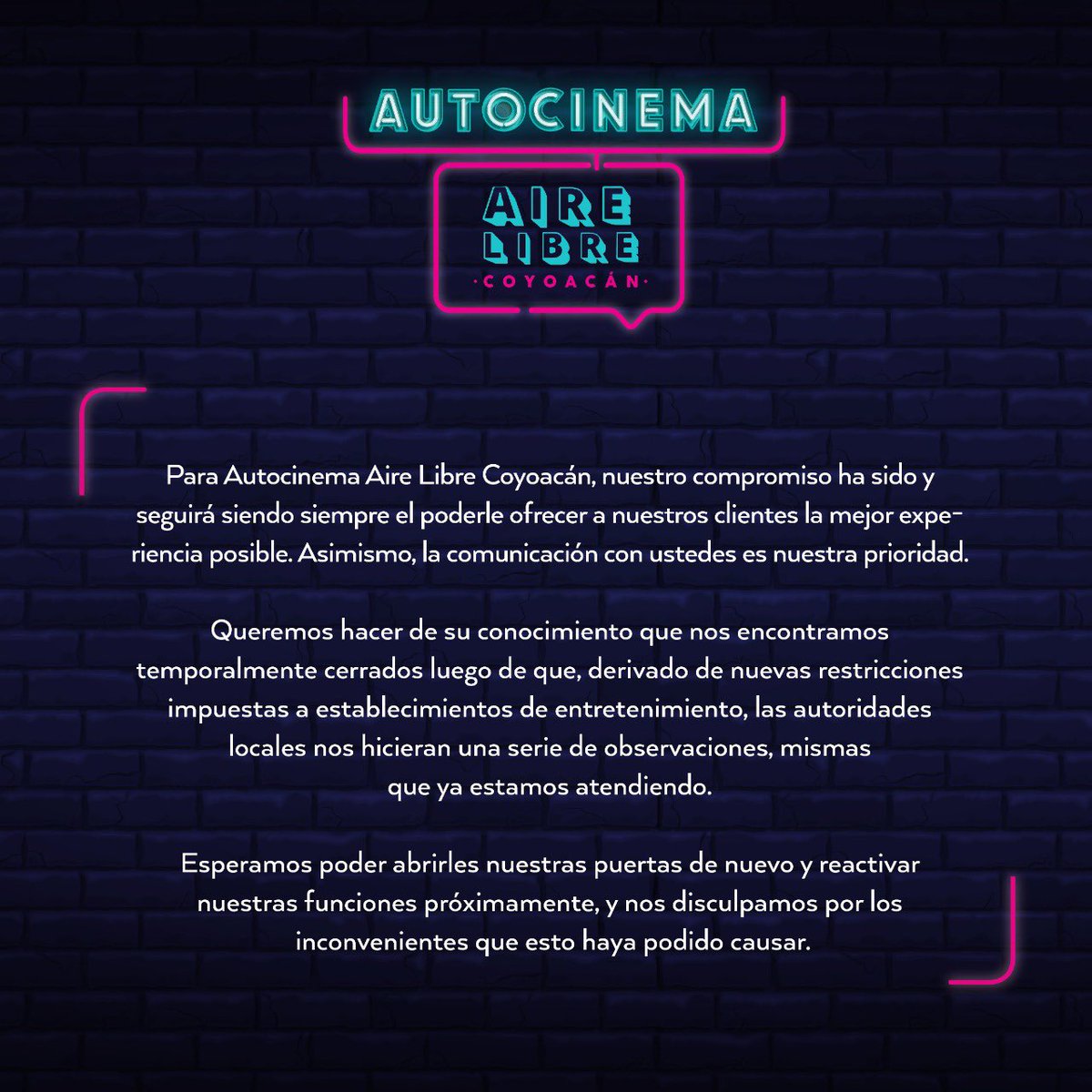 Autocinema Aire Libre Coyoacán tweet media