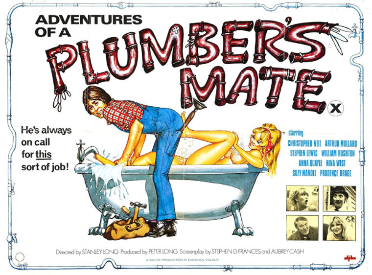 FilmsQuirky's tweet photo. Day 25: Plumber in Movie
#Bales2021FilmChallenge #FilmTwitter
Film 2: Entry Best forgotten.
#AdventuresOfAPlumbersMate (1978)
A British 70's franchise that tried to compete with the #CarryOn franchise by adding a little more 'spice'.
#ChristopherNeil https://t.co/rxcD3Gjvpi