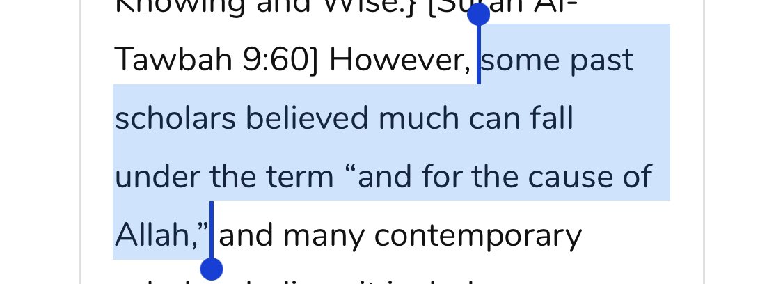 Then they decide the limitation is not really a limitation, because of unspecified opinions of “scholars” of the past, never mind who they are or their specific facts or reasoning.