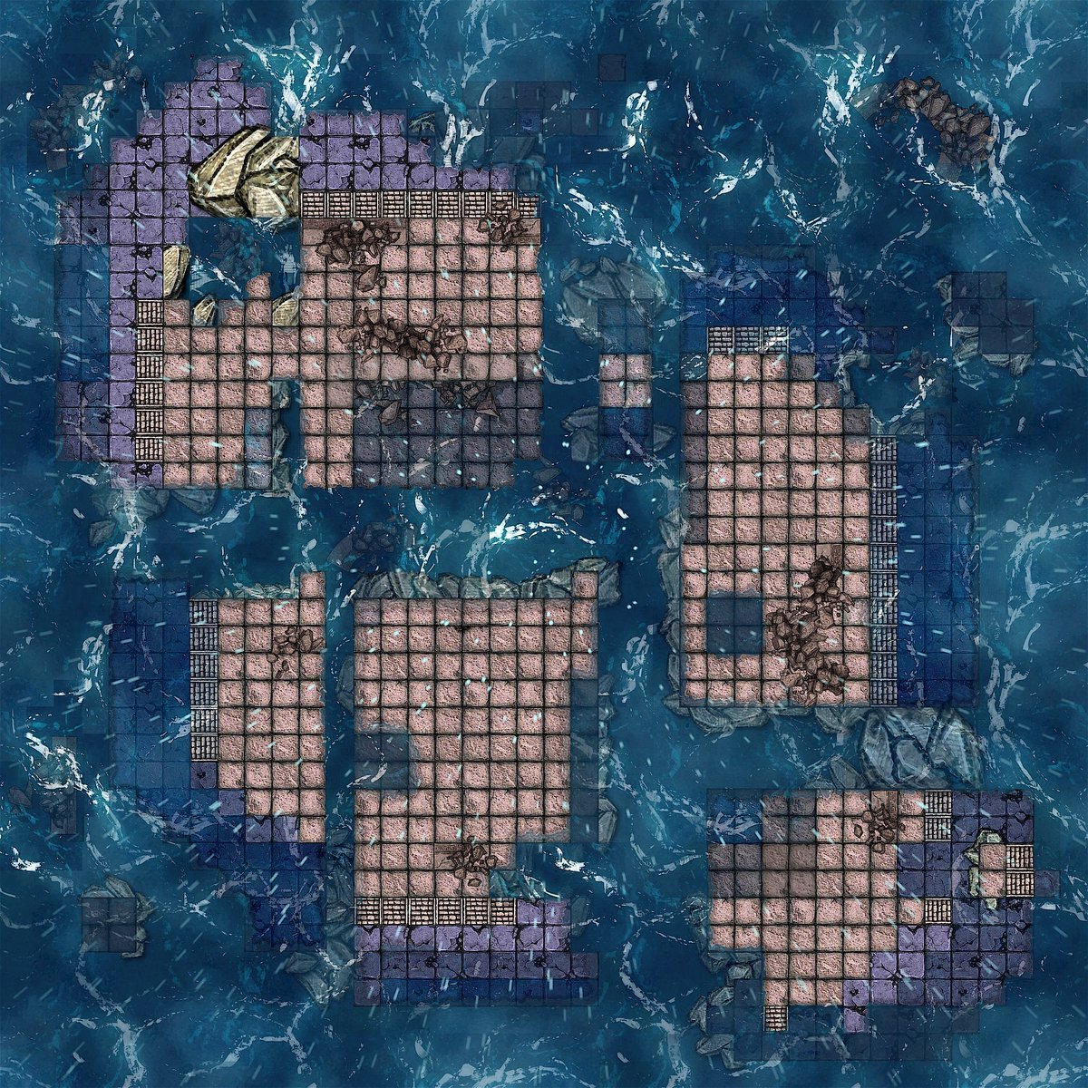 heathyboyj's tweet photo. I made three maps for the final #Skyfront #DnD session, but the last one of the three the players was on is definitely my favourite (after the BBEG's demiplane fell apart and the floating island crashed into a lake).
Made in @inkarnaterpg https://t.co/P5J0OFd7be