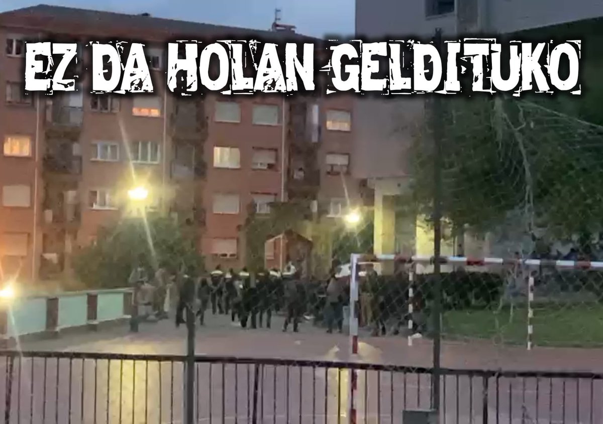 Ermukogazte's tweet photo. Lehenengo Goiko, ondoren Santa-Ana, hurrengoa zer izango da? Kaletik bota nahi gaituzte? Ezin dogu inundik inora ere gu Kaletik botatzea onartu! Gazte, antolatu eta egin diezaiegun aurre honako jarrera hauei!!!✊✊✊ https://t.co/m7xvIUmj1O