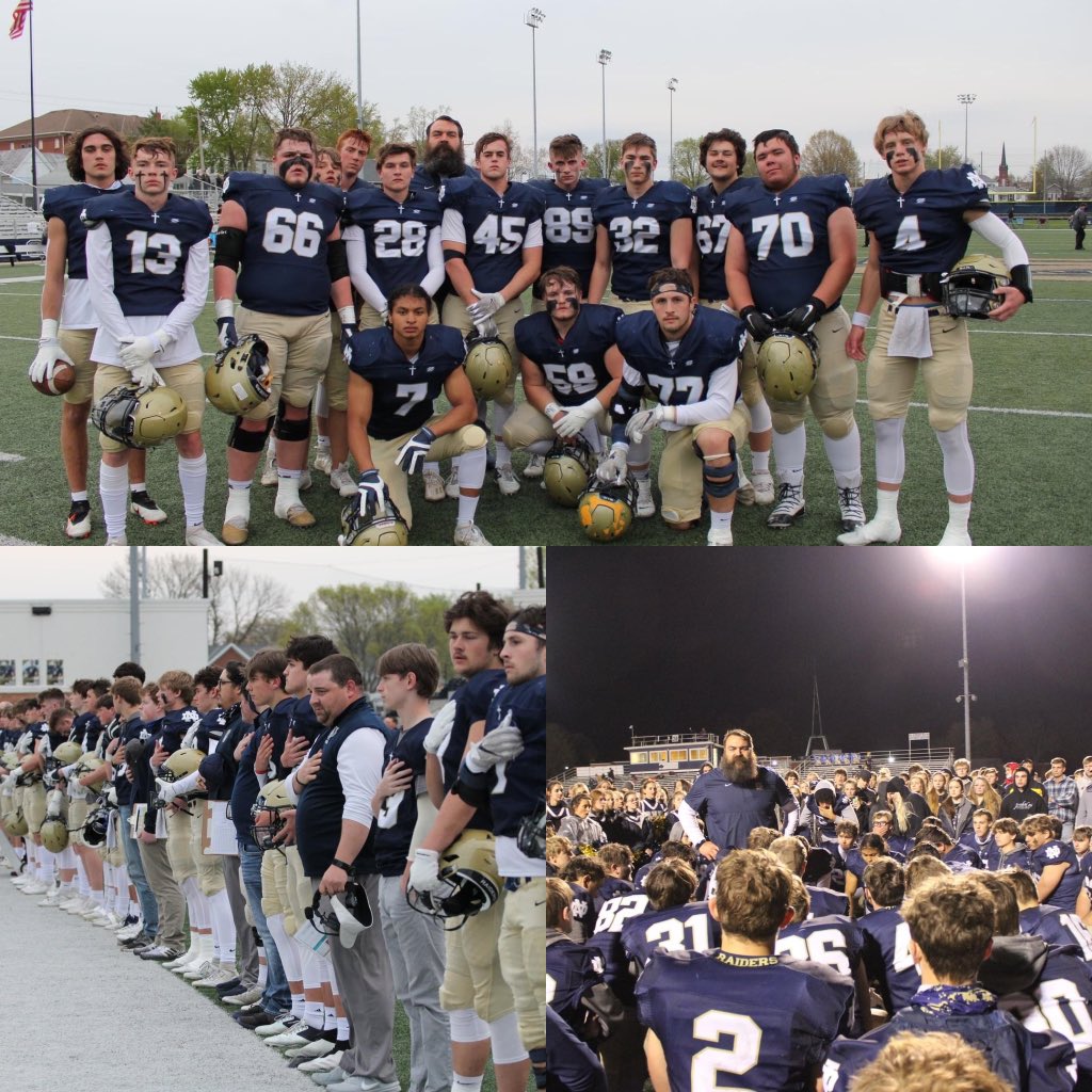 Quincy Notre Dame Football tweet media