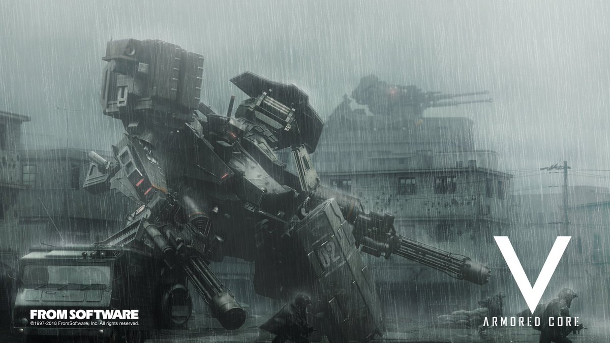 Fromsoftware Aesthetics Promotional Armored Core 5 Wallpaper T Co Bs9wg0myqq Twitter