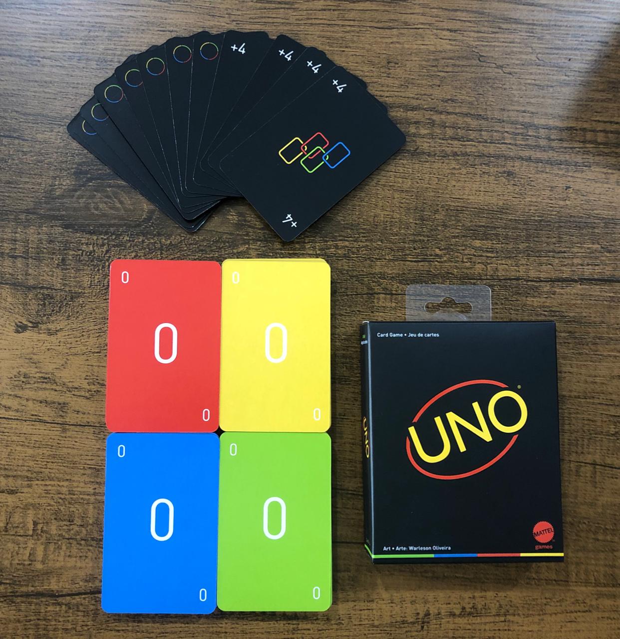 Cartas uno minimalista imprimir