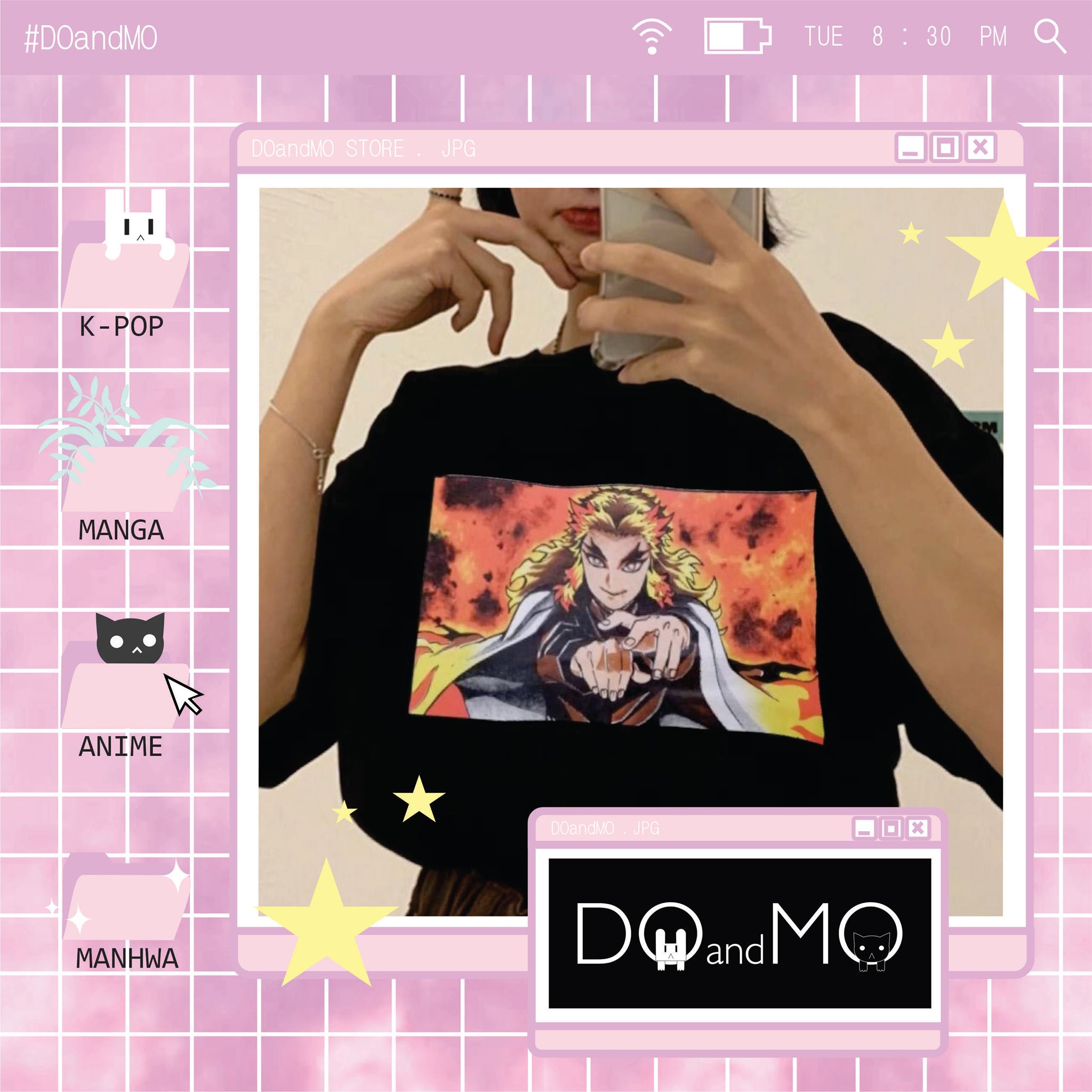 DOandMO on Twitter: "Compra este polo a s/40.00 por inbox o whatsapp!!(°u°)(°u°)(°u°) #DOandMO #kawaii #aesthetic #egirl #kpop #anime #bts #gamarra #centrodelima #kawaiiclothes #kimetsunoyaiba #kawaiifashion #softgirl ...