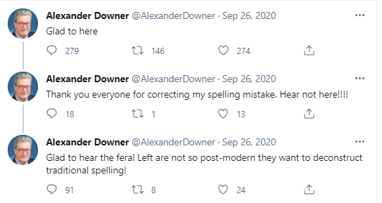  @AlexanderDowner you accuse Twitter of lacking manners while you yourself accuse ppl like me of being 'Feral Lefties' I put it to you that you have consistently been wrong, divisive & duplicitous about COVID while omitting facts that don't fit your narrative. #auspol  #insiders