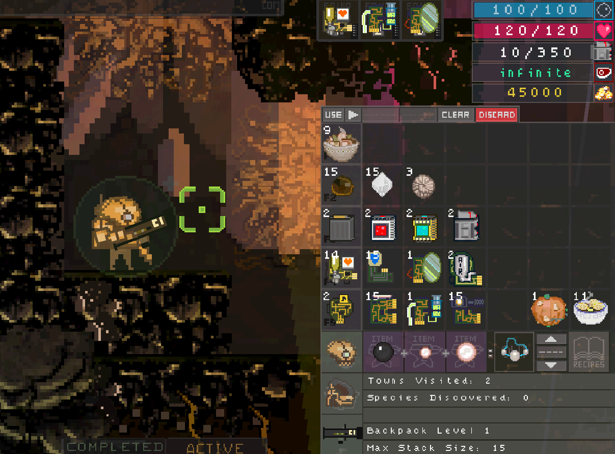GillisLLC's tweet photo. #screenshotsaturday #indiedev #gamedev #indie #games #XYLITH #Procedural #construct3 #Procgen https://t.co/Bq9q3hRspu