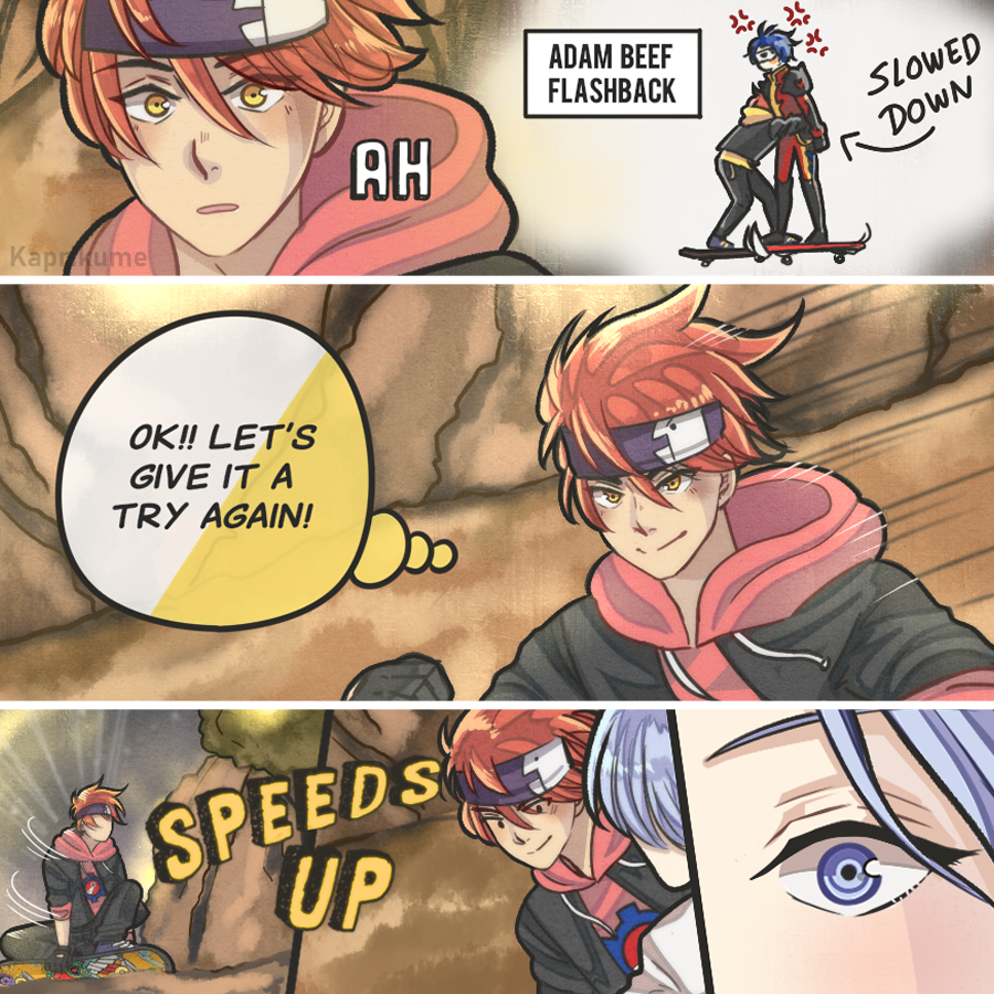 Reki tries the love hug again ✨ #SK8THEINFINITY #sk8 #Langa