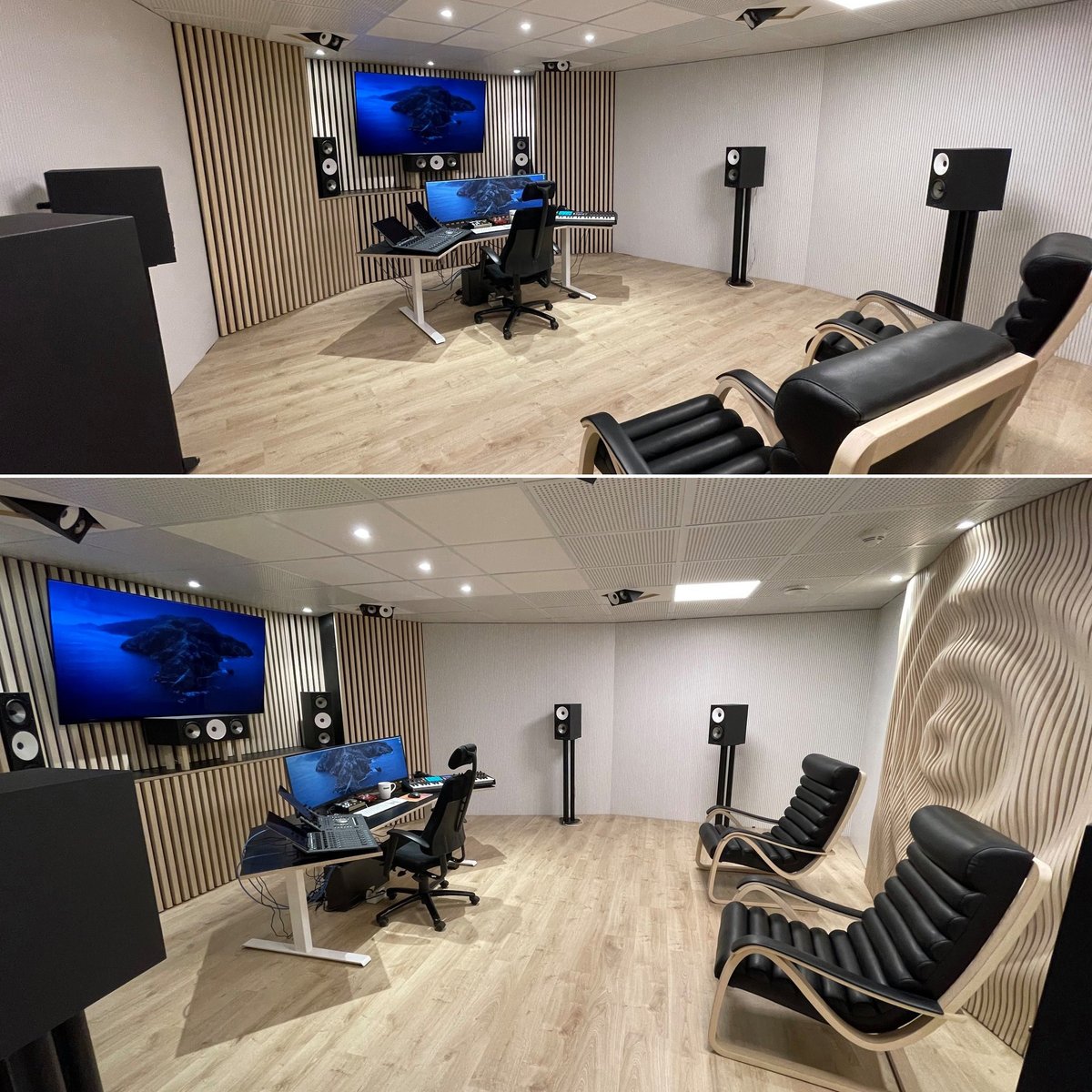 AvidProTools's tweet image. 🔊 Dolby Atmos room at Dramatic Sound Tampere, Finland

📷 instagram.com/amphion_loudsp…
▶️ avid.com/mtrx

#dolbyatmos #avidmtrx #avids1 #aviddock #recording #mixing #daw #protools #avid