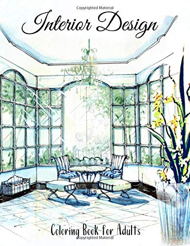 Download Pdf Read Interior Design Coloring Book For Adults By Colorful De